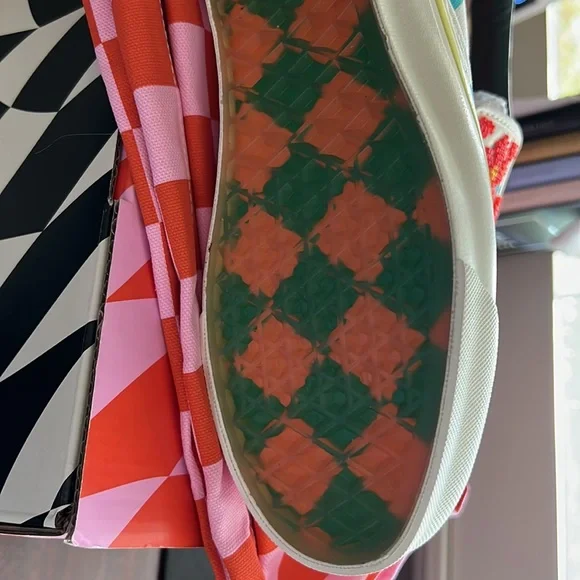 Shoes-Gucci X Vans SOLD OUT Blue Beaded Slip-on. NIB UNISEX Women’s 7.5 /Men’s 6 - Picture 17 of 17